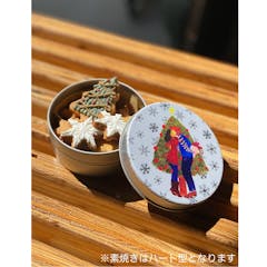 【予約】クリスマスクッキー缶(LITTLE FUNNY FACE×COOKIE MAGIC) (12/10以降発送)